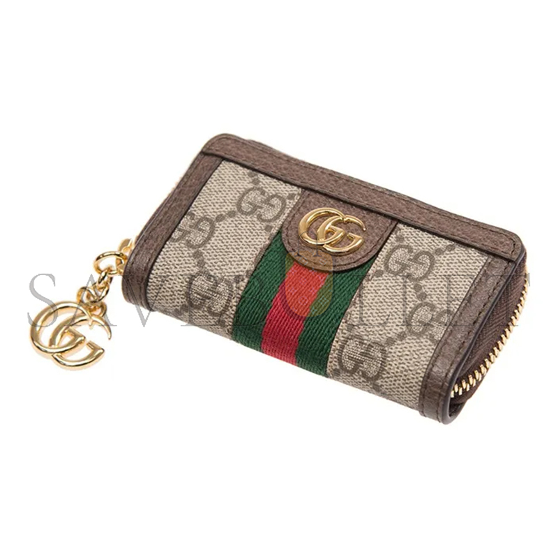 GUCCI OPHIDIA WALLET 523157 (10.5*6.5*2.5cm)